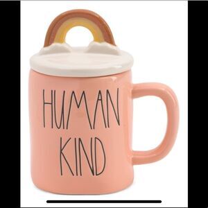 Rae Dunn Human Kind Rainbow Mug